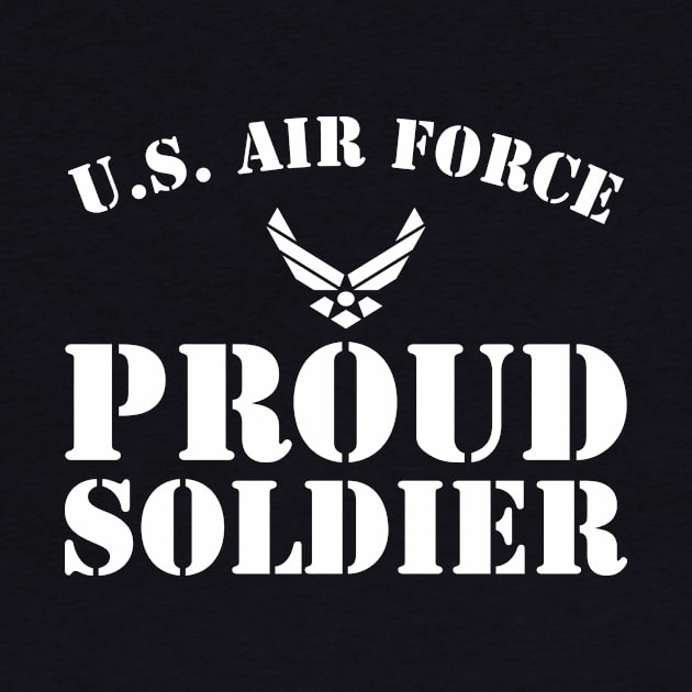 Best Gift for Army - Proud U.S. Air Force Soldier by chienthanit